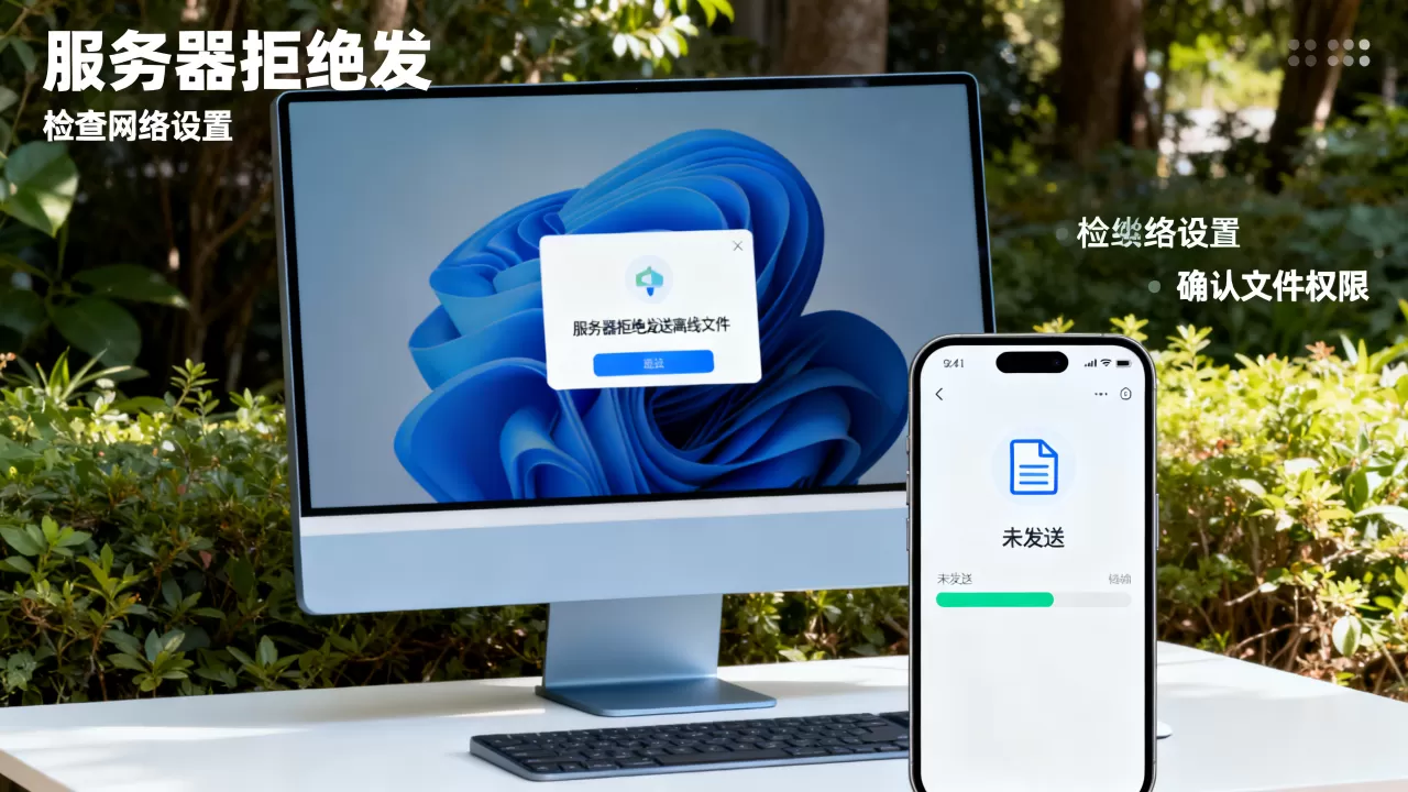 QQ服务器拒绝发送离线文件是怎么回事,如何解决? QQ服务器拒绝发送离线文件是怎么回事,如何解决?