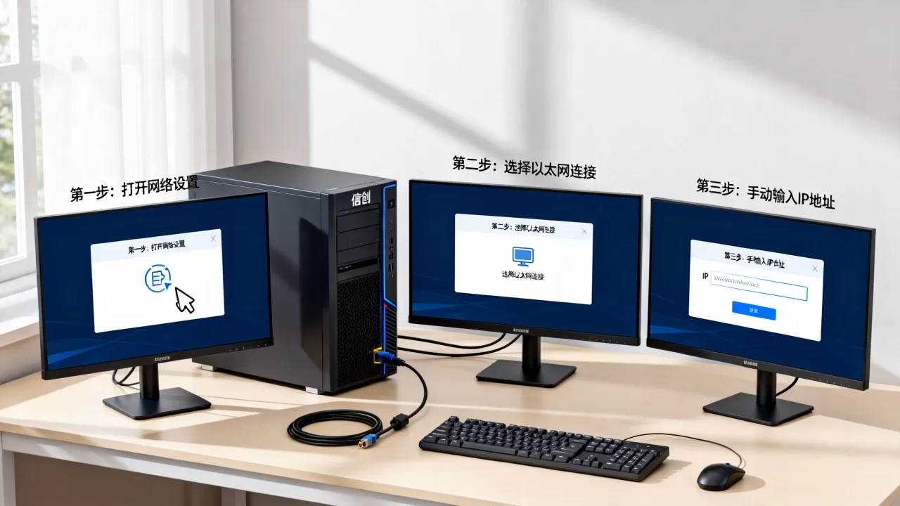 信创服务器操作系统如何配置IP地址?,详细步骤有哪些? 信创服务器操作系统如何配置IP地址?,详细步骤有哪些?