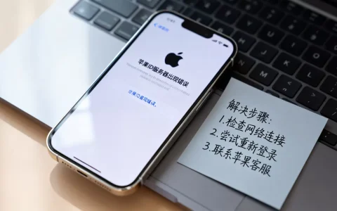 苹果ID服务器出现错误怎么办，苹果ID服务器错误怎么解决？