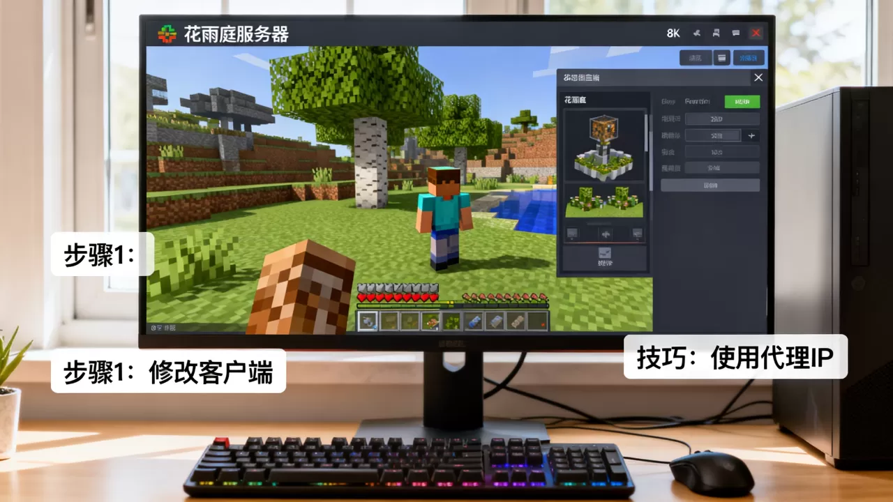 MC花雨庭服务器炸了怎么开挂,有哪些不封号技巧? MC花雨庭服务器炸了怎么开挂,有哪些不封号技巧?