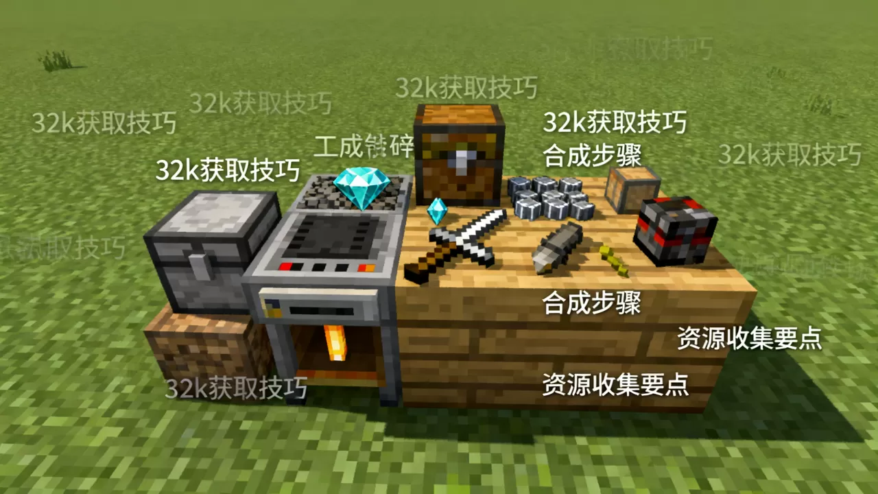 我的世界服务器怎么快速得到32k?,有什么技巧? 我的世界服务器怎么快速得到32k?,有什么技巧?