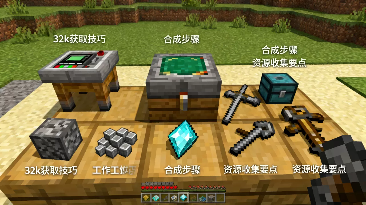 我的世界服务器怎么快速得到32k?,有什么技巧? 我的世界服务器怎么快速得到32k?,有什么技巧?
