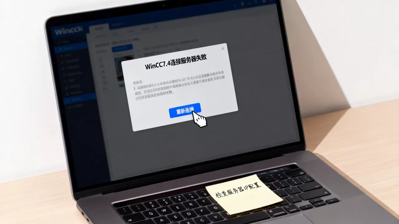 WinCC7.4无法连接服务器怎么办,连接失败如何解决? WinCC7.4无法连接服务器怎么办,连接失败如何解决?