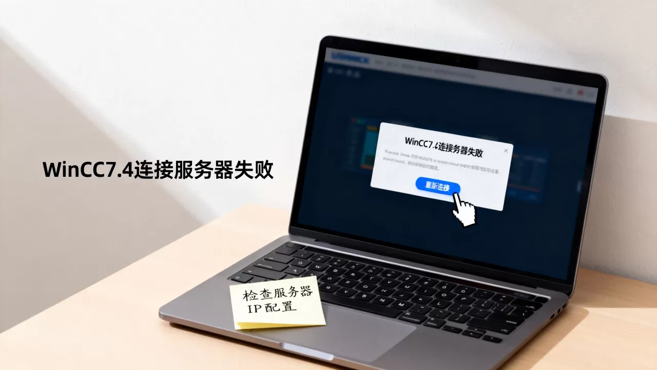 WinCC7.4无法连接服务器怎么办,连接失败如何解决? WinCC7.4无法连接服务器怎么办,连接失败如何解决?