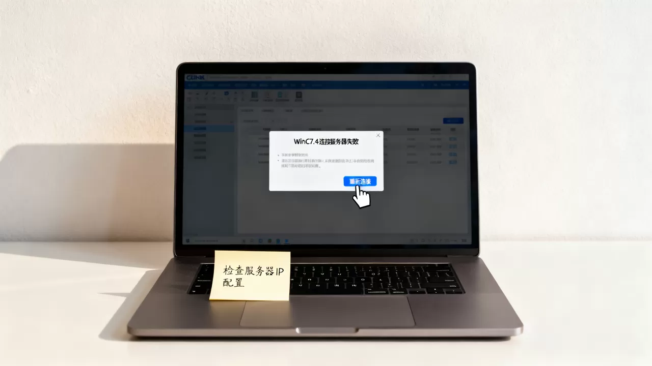 WinCC7.4无法连接服务器怎么办,连接失败如何解决? WinCC7.4无法连接服务器怎么办,连接失败如何解决?