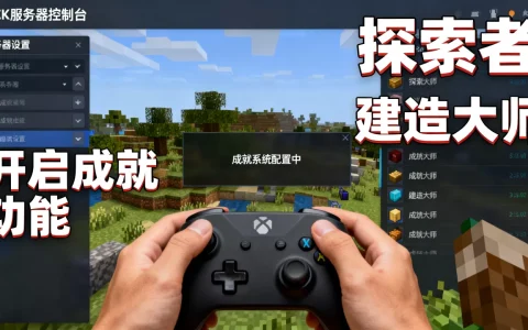 MC服务器如何改成可获得成就？,我的世界服务器成就怎么做