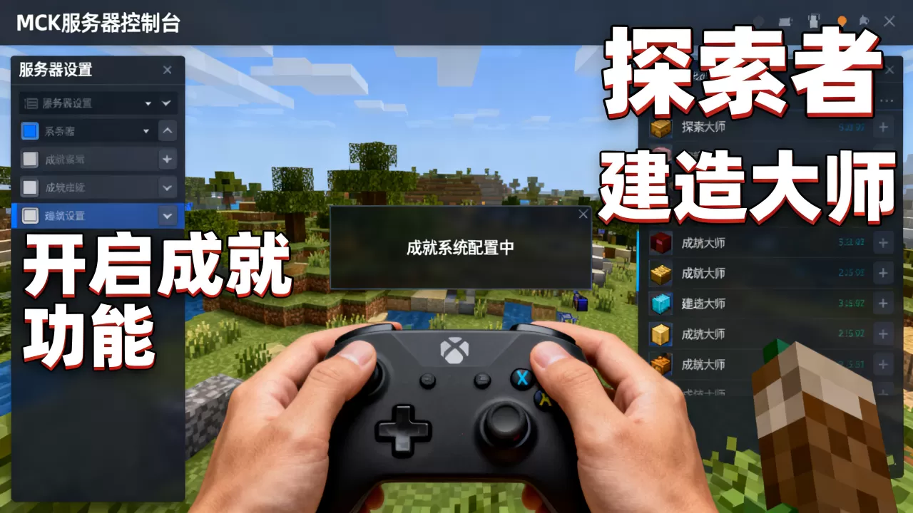 MC服务器如何改成可获得成就?,我的世界服务器成就怎么做 MC服务器如何改成可获得成就?,我的世界服务器成就怎么做