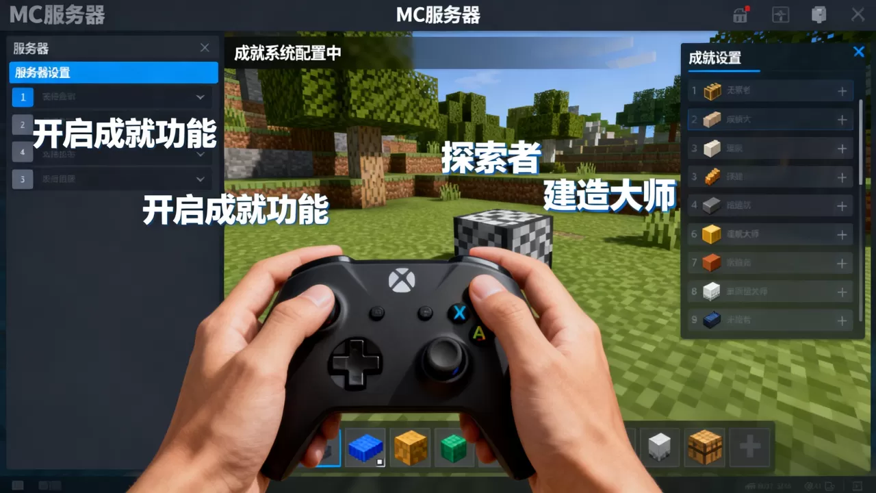 MC服务器如何改成可获得成就?,我的世界服务器成就怎么做 MC服务器如何改成可获得成就?,我的世界服务器成就怎么做