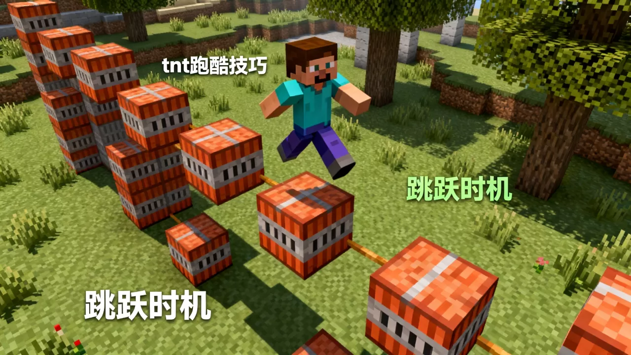 我的世界ec服务器tnt跑酷怎么去?,有哪些技巧 我的世界ec服务器tnt跑酷怎么去?,有哪些技巧