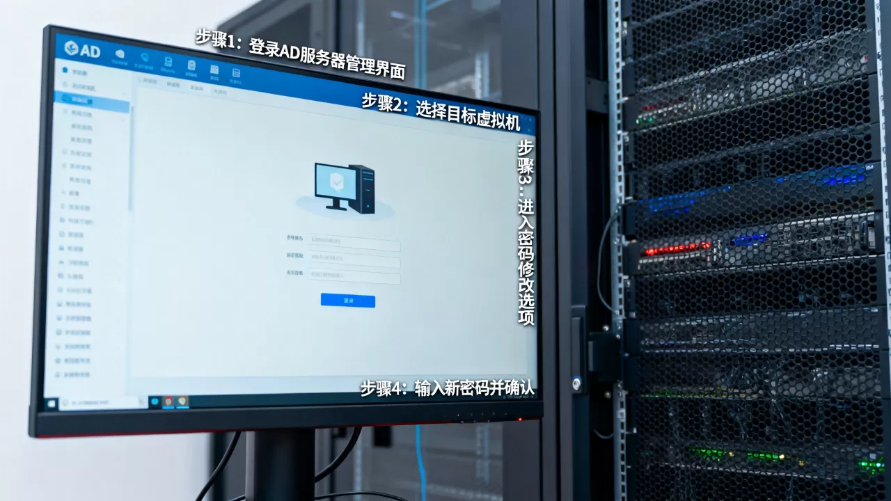 AD服务器里如何修改虚拟机密码?,虚拟机密码修改步骤是什么? AD服务器里如何修改虚拟机密码?,虚拟机密码修改步骤是什么?