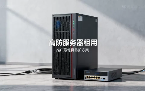 成都推广落地页被打怎么兜底，高防服务器租用哪家好？