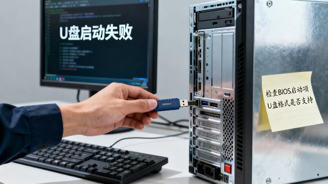 服务器装系统U盘启动不了怎么解决,原因有哪些? 服务器装系统U盘启动不了怎么解决,原因有哪些?