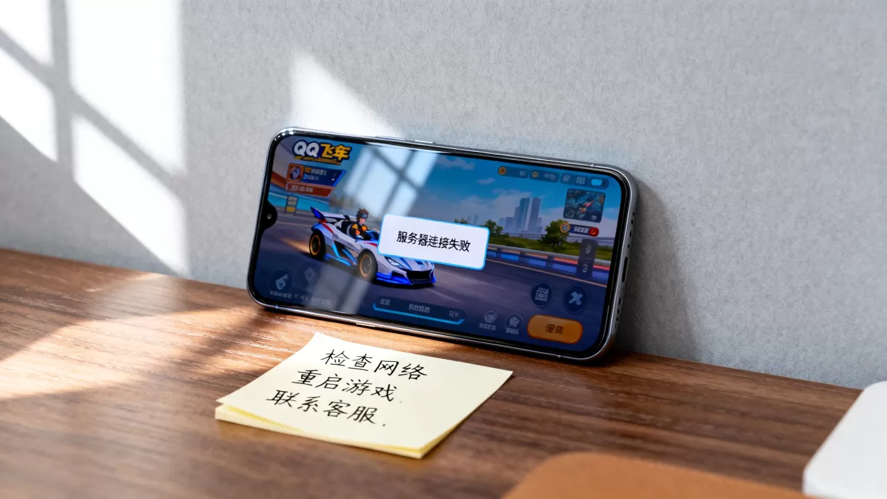 QQ飞车手游服务器失败是怎么回事,如何解决? QQ飞车手游服务器失败是怎么回事,如何解决?