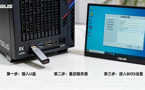 华硕服务器设置U盘启动为什么总失败，启动项怎么设置？