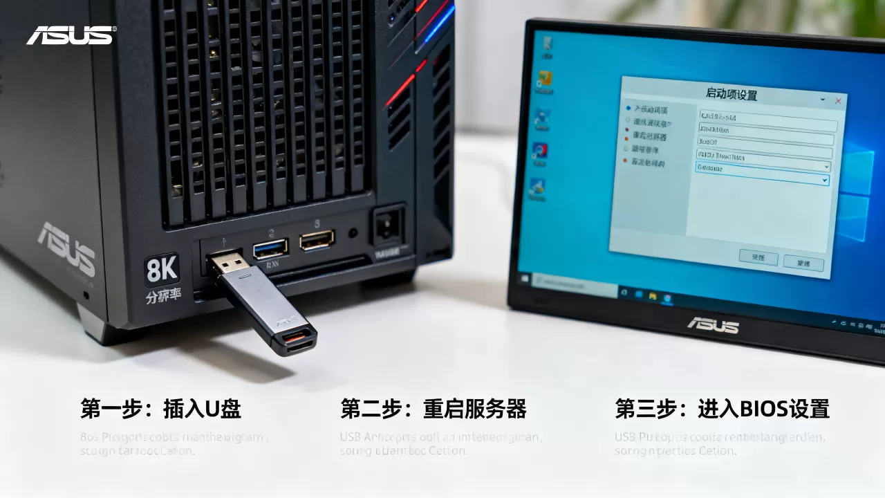 华硕服务器设置U盘启动为什么总失败,启动项怎么设置? 华硕服务器设置U盘启动为什么总失败,启动项怎么设置?