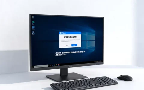 Win10游戏服务器连接失败怎么回事，怎么解决？