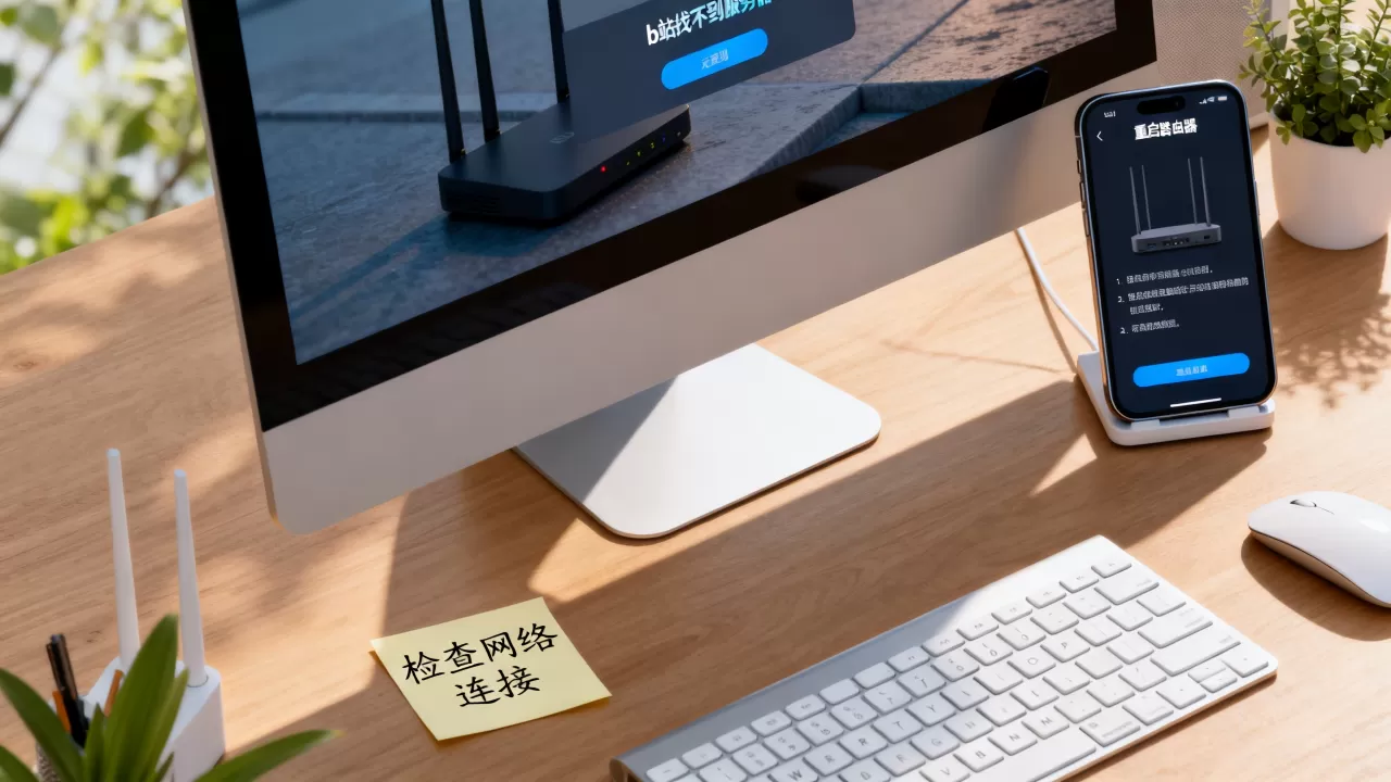 为什么电脑打开b站找不到服务器,怎么解决? 为什么电脑打开b站找不到服务器,怎么解决?
