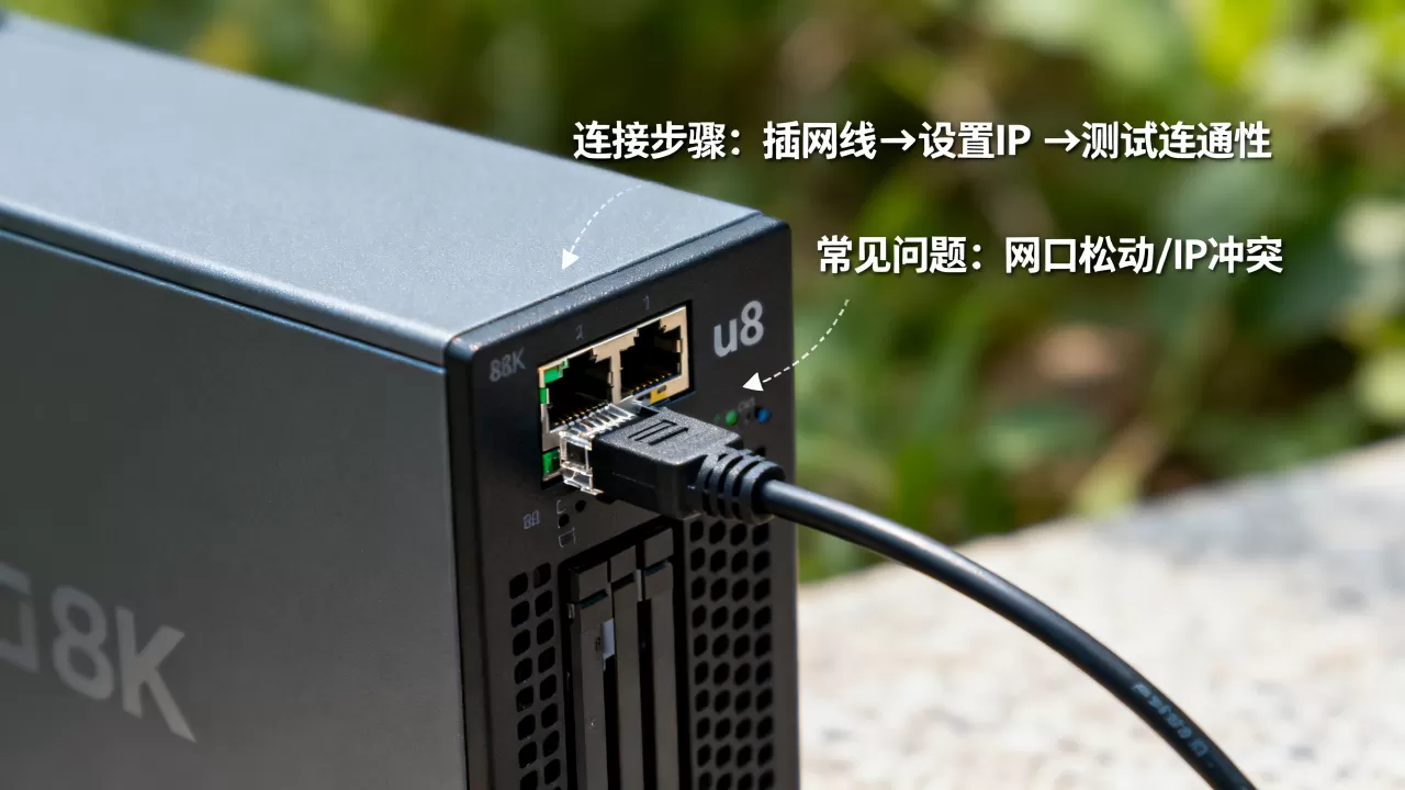 服务器换网口后如何连接u8?,为什么连不上? 服务器换网口后如何连接u8?,为什么连不上?