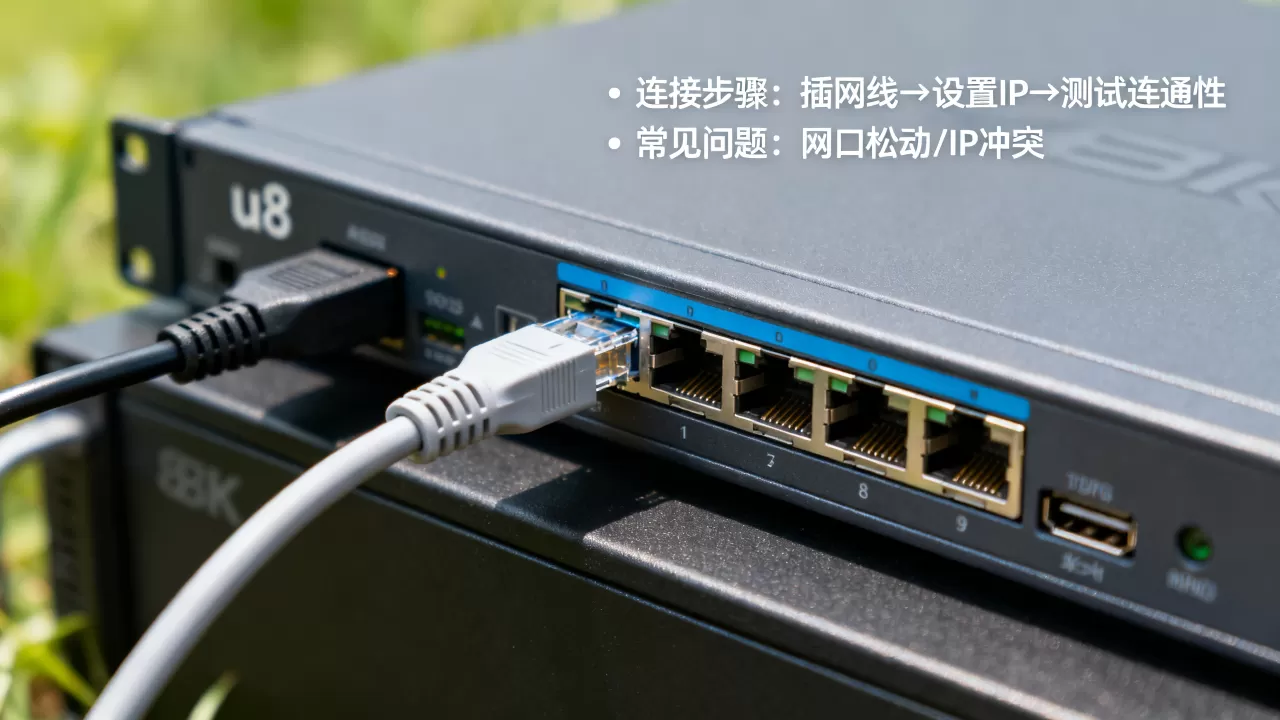 服务器换网口后如何连接u8?,为什么连不上? 服务器换网口后如何连接u8?,为什么连不上?