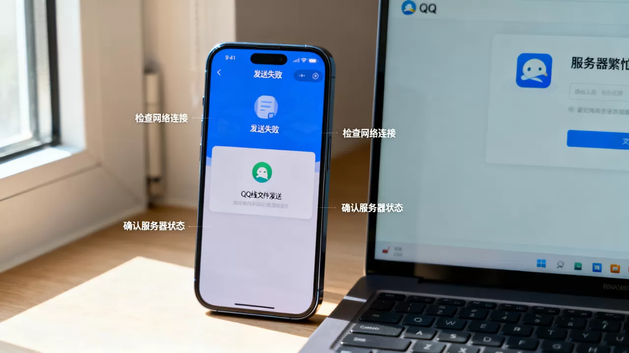 手机QQ服务器拒绝发送离线文件如何解决,原因是什么? 手机QQ服务器拒绝发送离线文件如何解决,原因是什么?
