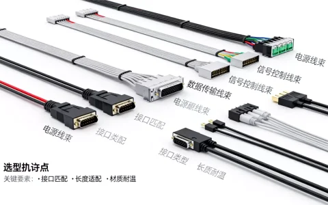 服务器线束到底有哪几种类型，服务器线束选型要注意什么？