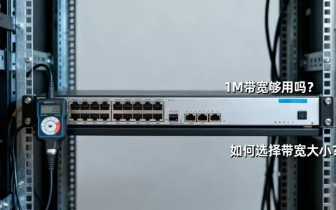 云服务器带宽1m真的够用吗，如何选择带宽大小