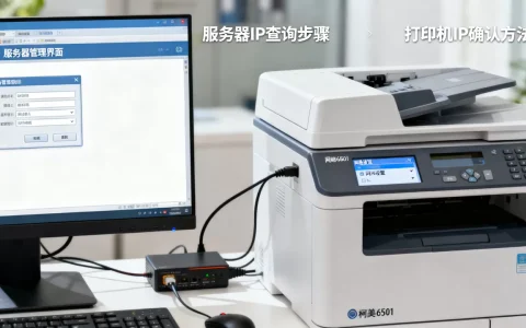 柯美6501IP在服务器里到底怎么找,打印机ip地址怎么查