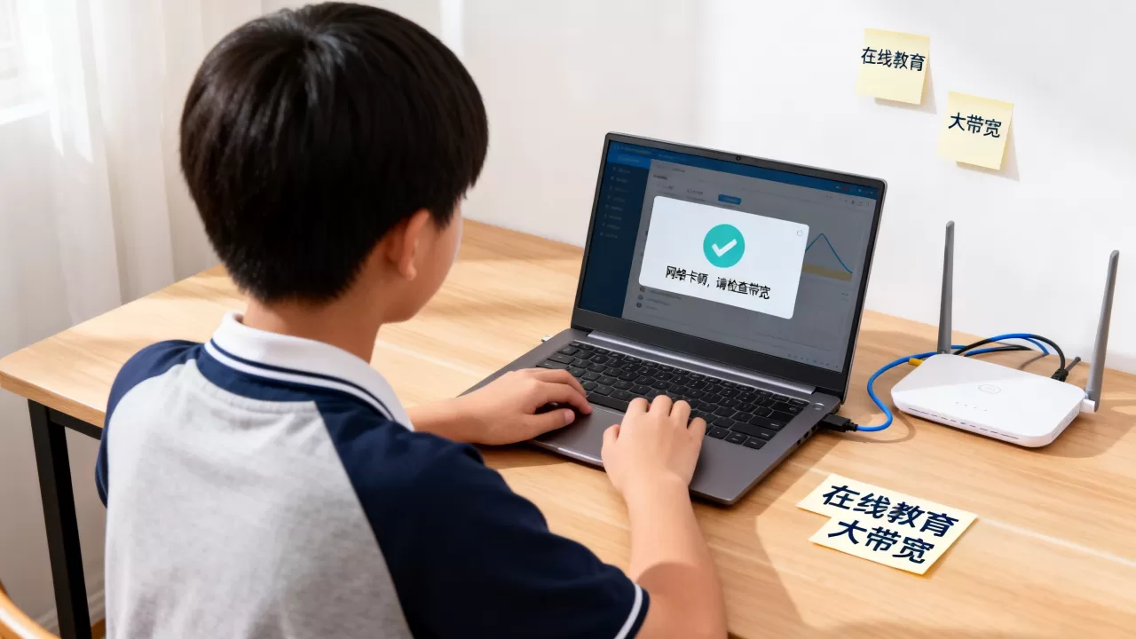 成都在线教育课堂卡顿要租大带宽吗,网课卡顿怎么办 成都在线教育课堂卡顿要租大带宽吗,网课卡顿怎么办