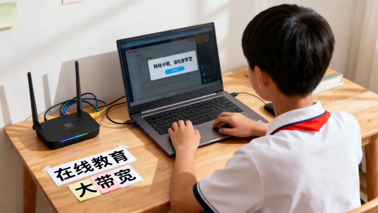 成都在线教育课堂卡顿要租大带宽吗,网课卡顿怎么办 成都在线教育课堂卡顿要租大带宽吗,网课卡顿怎么办