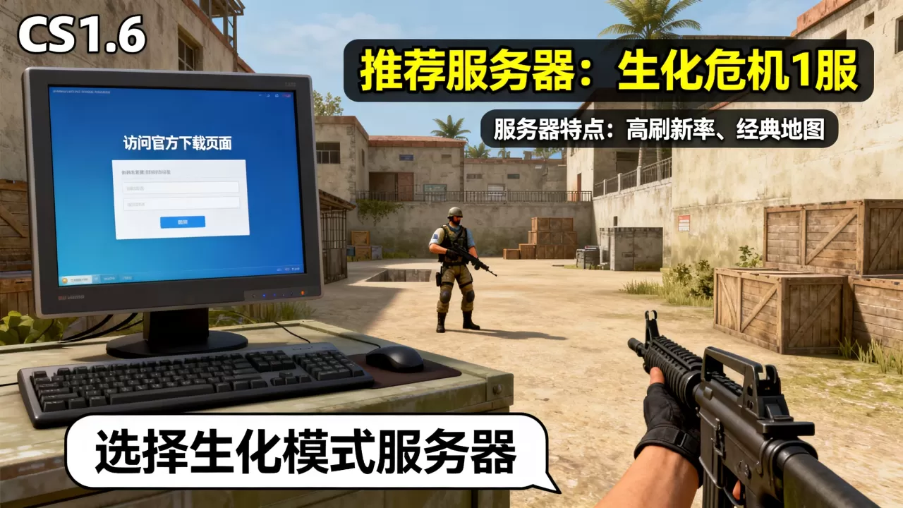 cs1.6生化模式服务器怎么下载,有哪些好玩的服务器? cs1.6生化模式服务器怎么下载,有哪些好玩的服务器?