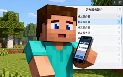 我的世界ec服如何进入好友服务器，有什么方法？