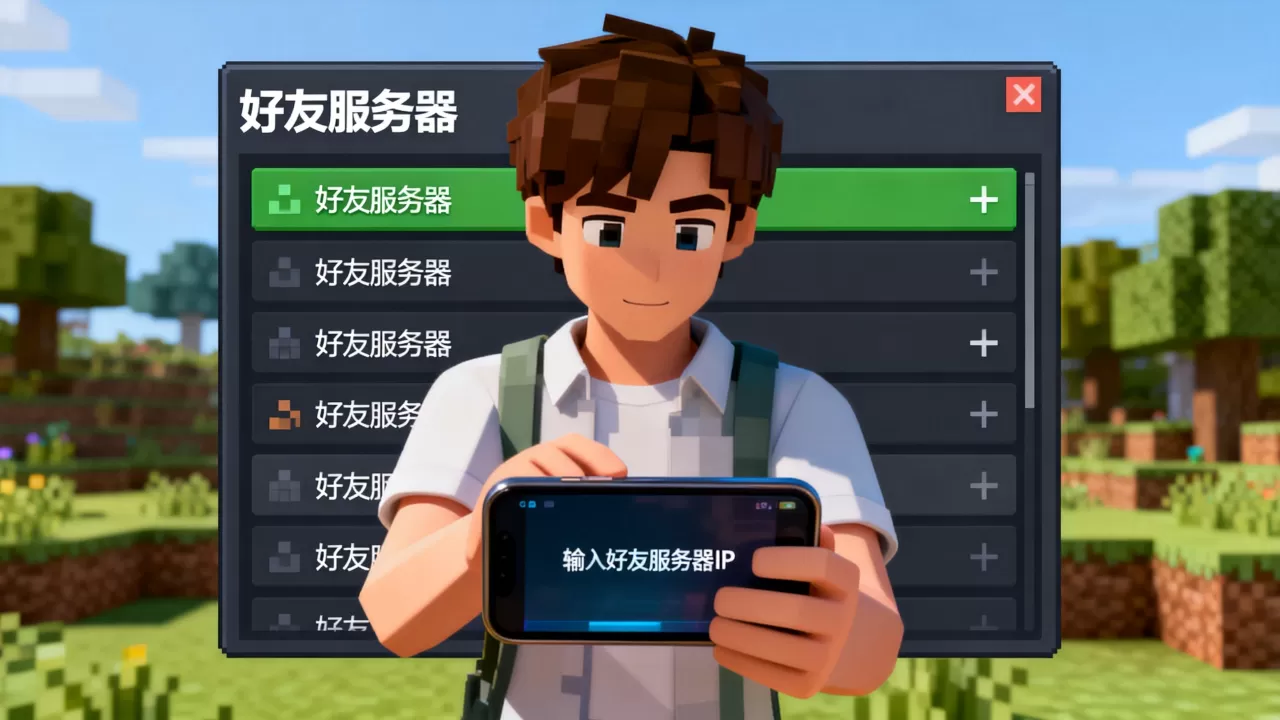 我的世界ec服如何进入好友服务器,有什么方法? 我的世界ec服如何进入好友服务器,有什么方法?
