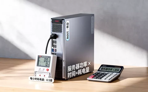 服务器一小时多少度电，服务器用电量怎么计算