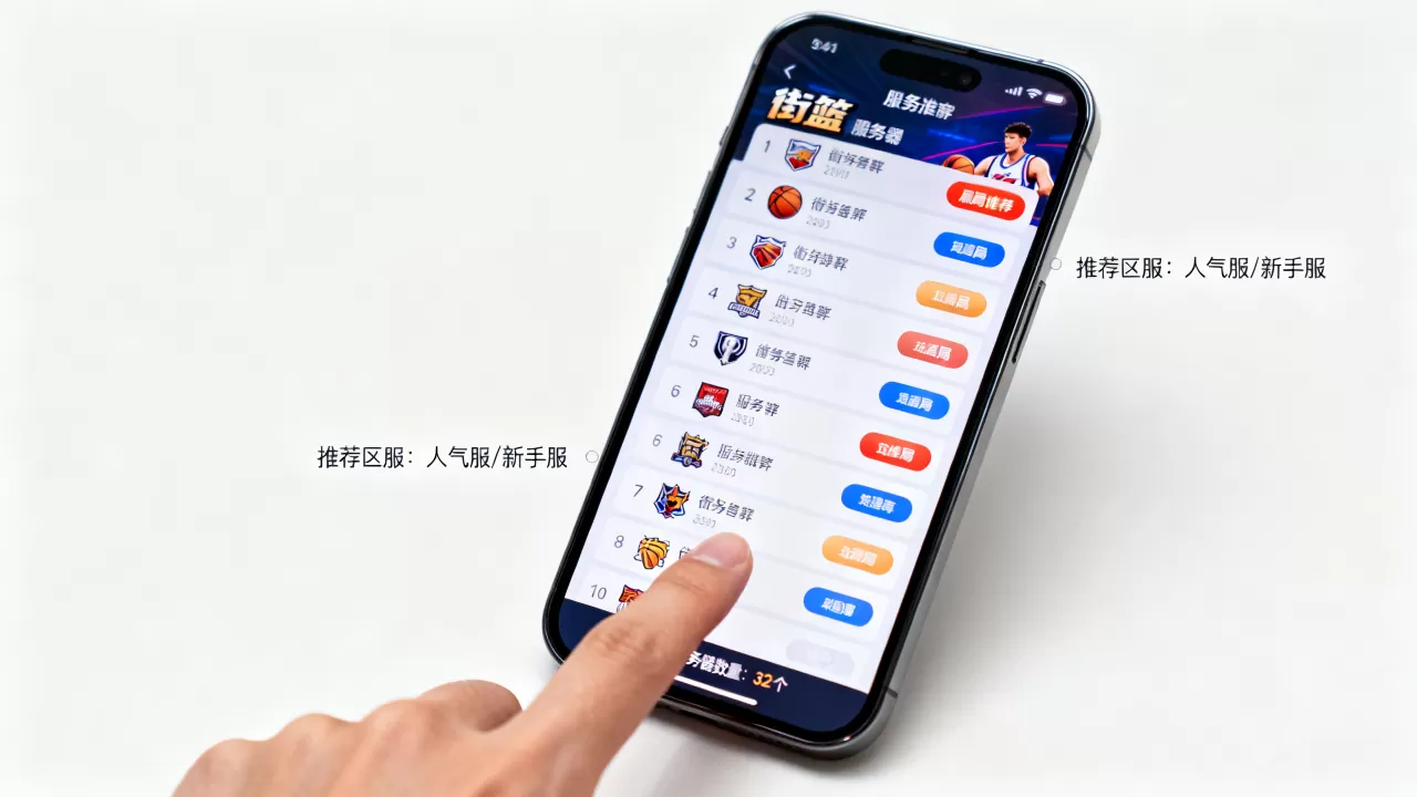 街篮手游一共多少个服务器,怎么选择区服最好 街篮手游一共多少个服务器,怎么选择区服最好
