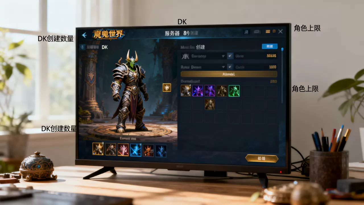 每个服务器究竟能创建多少个DK,魔兽世界角色创建上限是多少? 每个服务器究竟能创建多少个DK,魔兽世界角色创建上限是多少?