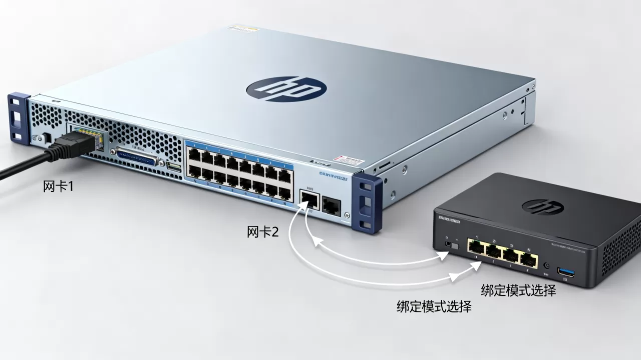 HP服务器双网卡绑定后流量如何走,双网卡绑定模式怎么选? HP服务器双网卡绑定后流量如何走,双网卡绑定模式怎么选?