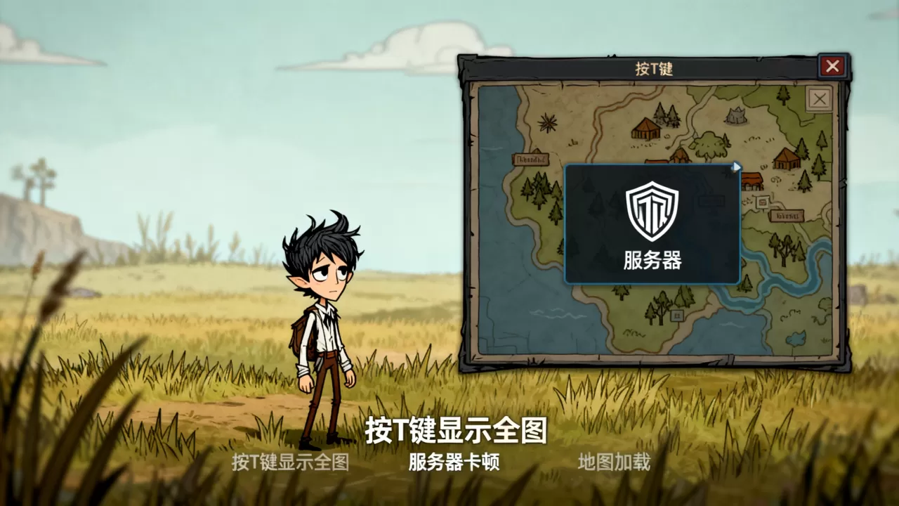 饥荒按T键显示全图服务器卡了怎么办,饥荒地图卡顿原因? 饥荒按T键显示全图服务器卡了怎么办,饥荒地图卡顿原因?