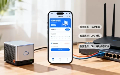 手机APP租云服务器需要多少带宽，怎么选配置？