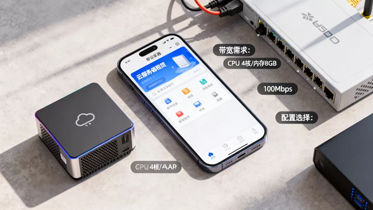 手机APP租云服务器需要多少带宽,怎么选配置? 手机APP租云服务器需要多少带宽,怎么选配置?