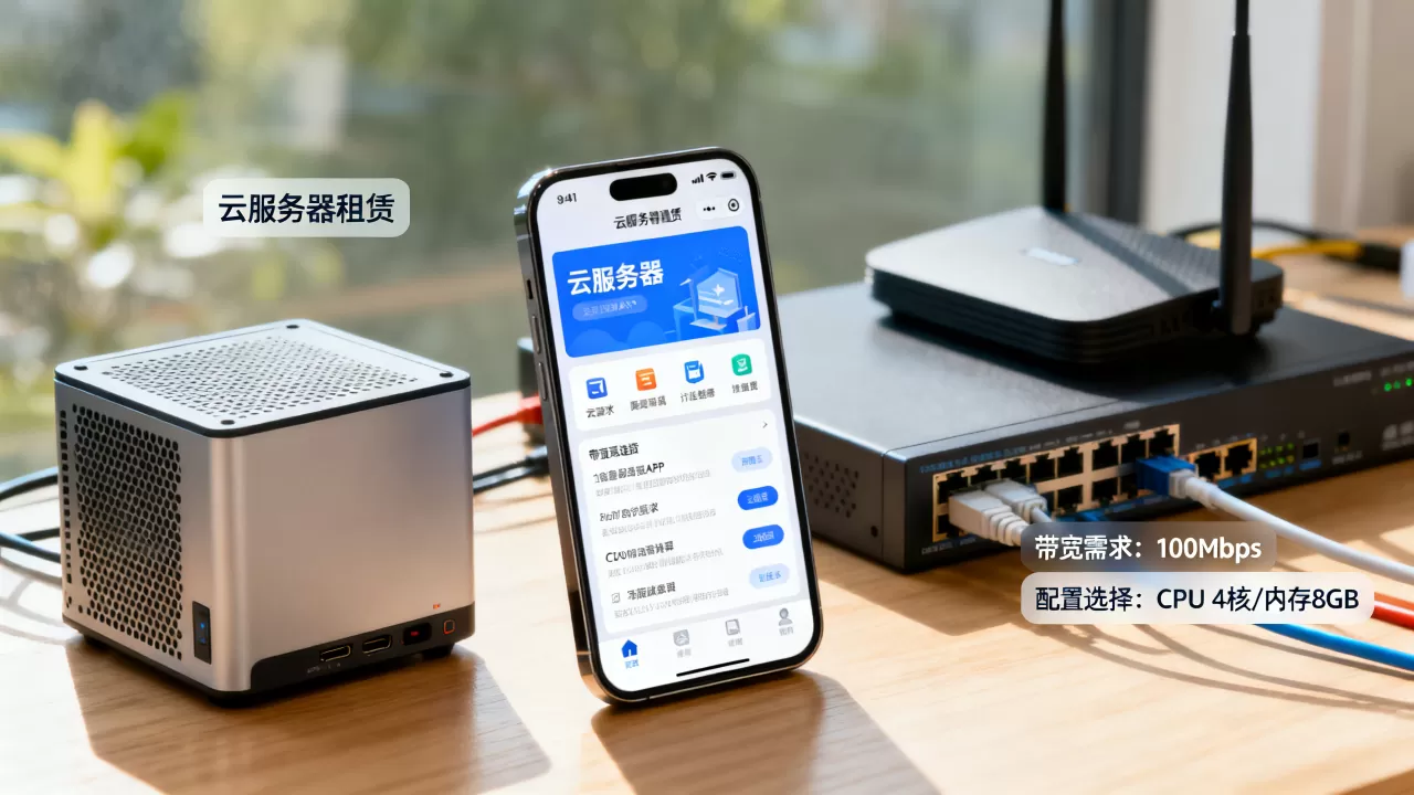 手机APP租云服务器需要多少带宽,怎么选配置? 手机APP租云服务器需要多少带宽,怎么选配置?