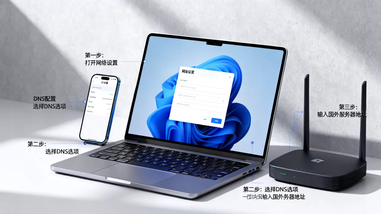 电信怎么改DNS连接国外服务器,DNS改国外服务器怎么设置? 电信怎么改DNS连接国外服务器,DNS改国外服务器怎么设置?