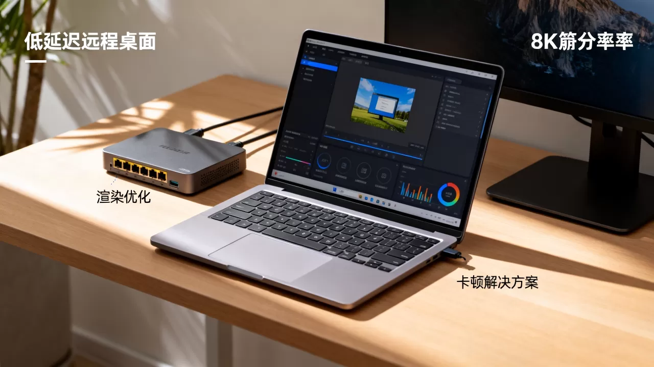低延迟远程桌面在渲染中如何应用?,远程桌面渲染卡顿怎么办? 低延迟远程桌面在渲染中如何应用?,远程桌面渲染卡顿怎么办?