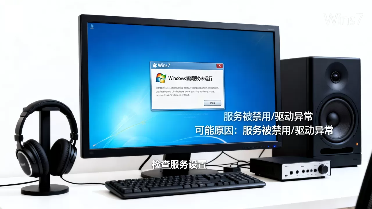 Win7音频服务器未运行怎么解决,什么原因导致的 Win7音频服务器未运行怎么解决,什么原因导致的