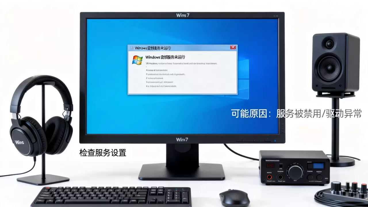Win7音频服务器未运行怎么解决,什么原因导致的 Win7音频服务器未运行怎么解决,什么原因导致的