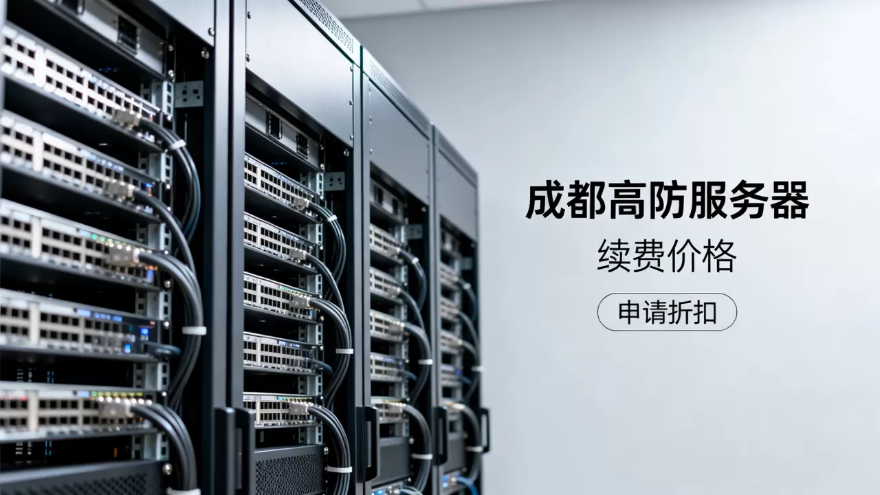 成都高防服务器租用续费价格能谈吗,怎么申请折扣? 成都高防服务器租用续费价格能谈吗,怎么申请折扣?