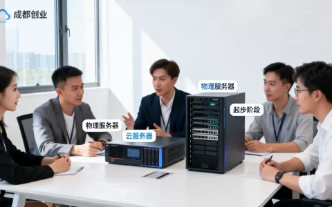 成都创业团队起步阶段咋租服务器，云服务器和物理服务器哪个好？