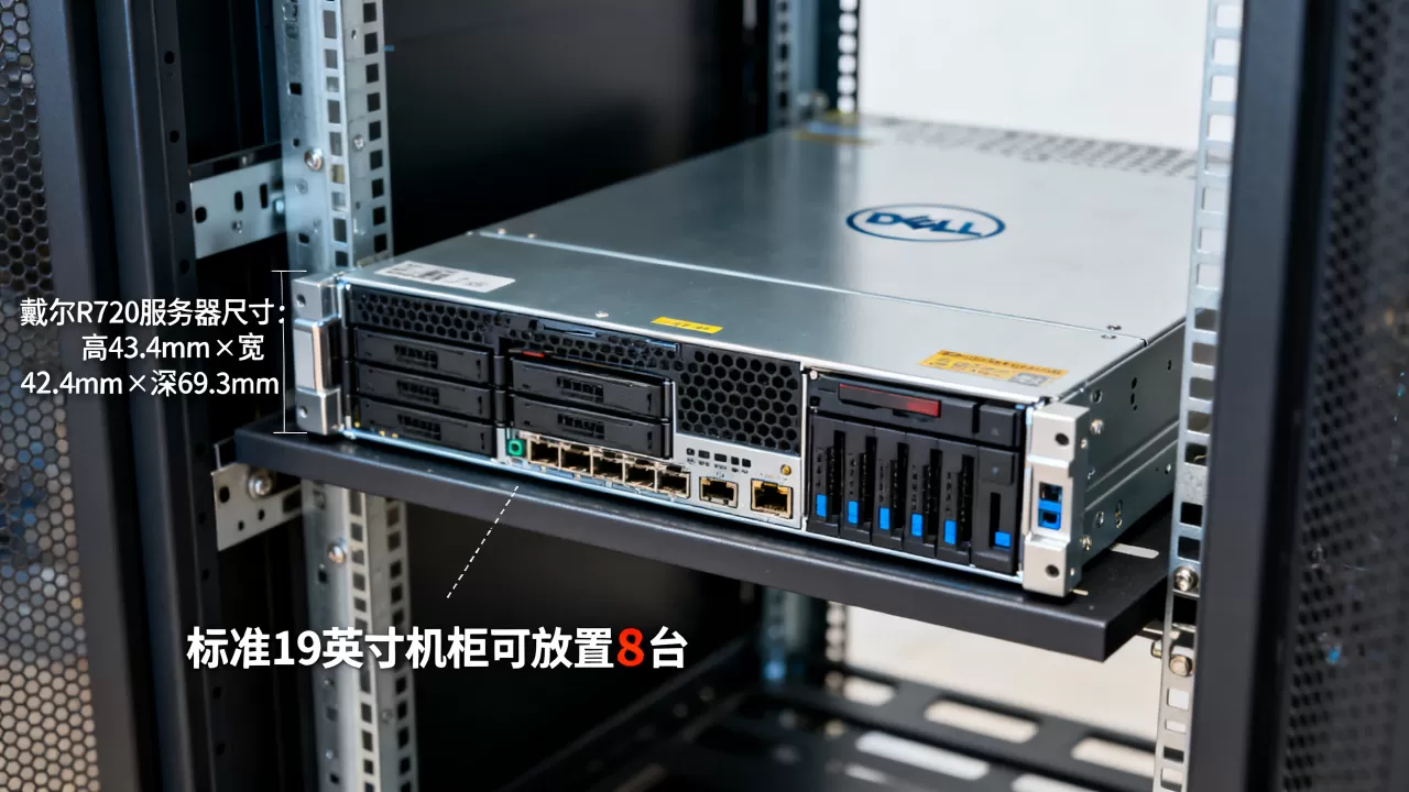 戴尔r720服务器尺寸有多大?,标准机柜能放几台? 戴尔r720服务器尺寸有多大?,标准机柜能放几台?