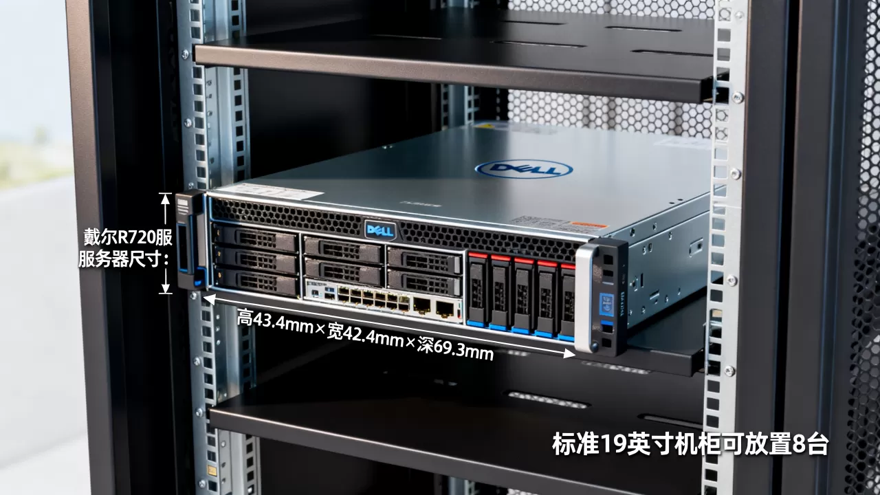 戴尔r720服务器尺寸有多大?,标准机柜能放几台? 戴尔r720服务器尺寸有多大?,标准机柜能放几台?