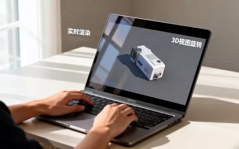 实时渲染视图旋转延迟体验如何，3D视图旋转卡顿怎么解决？