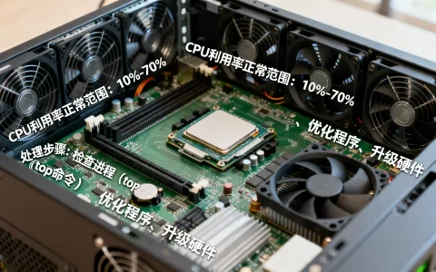服务器CPU利用率多少算正常？,CPU占用率高如何处理